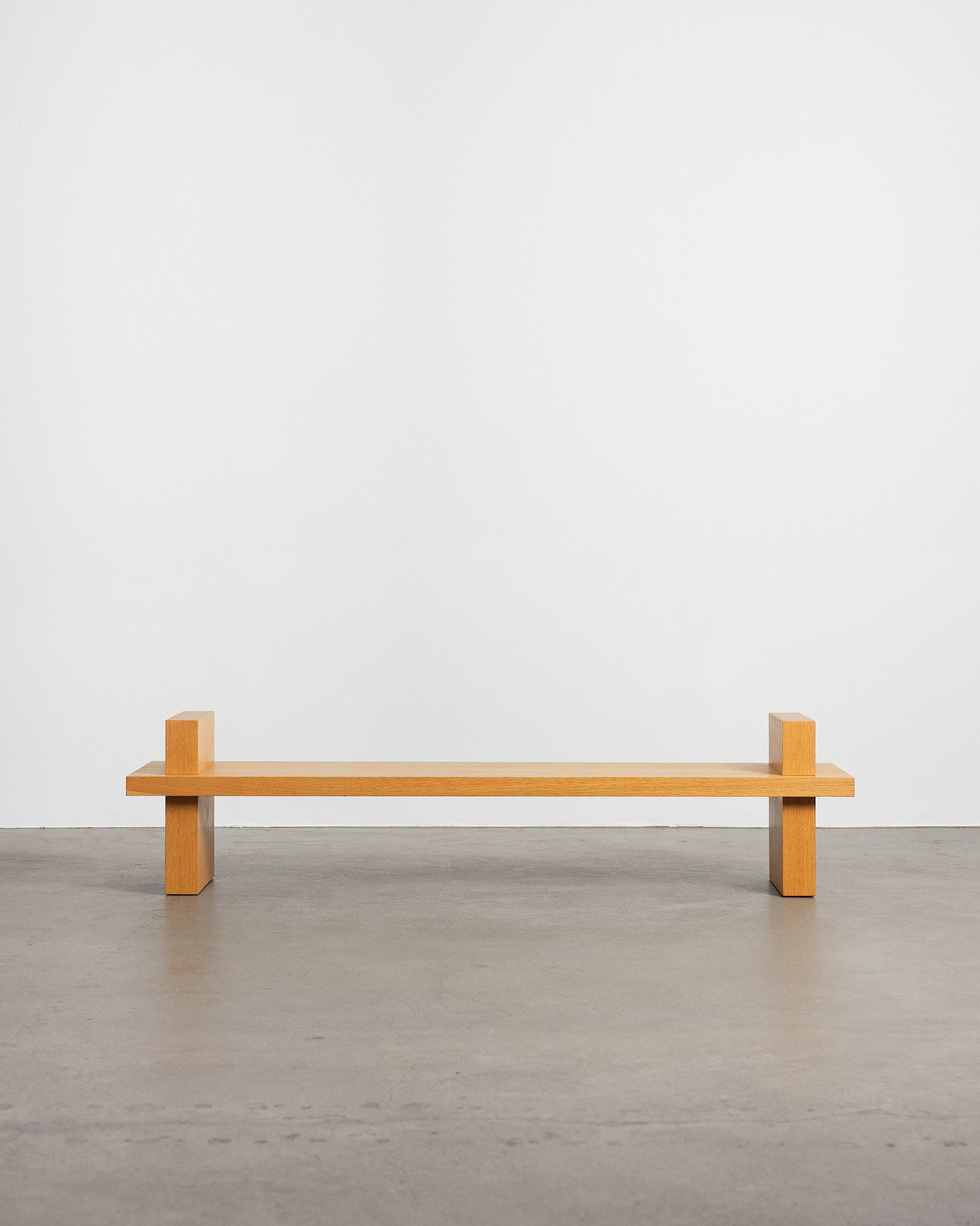 〆1/31 WHITE_WOOD_BENCH #3 TT Bench - White Oak · shapiro joyal studio