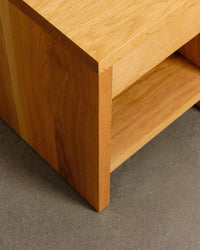 October Side Table - White Oak