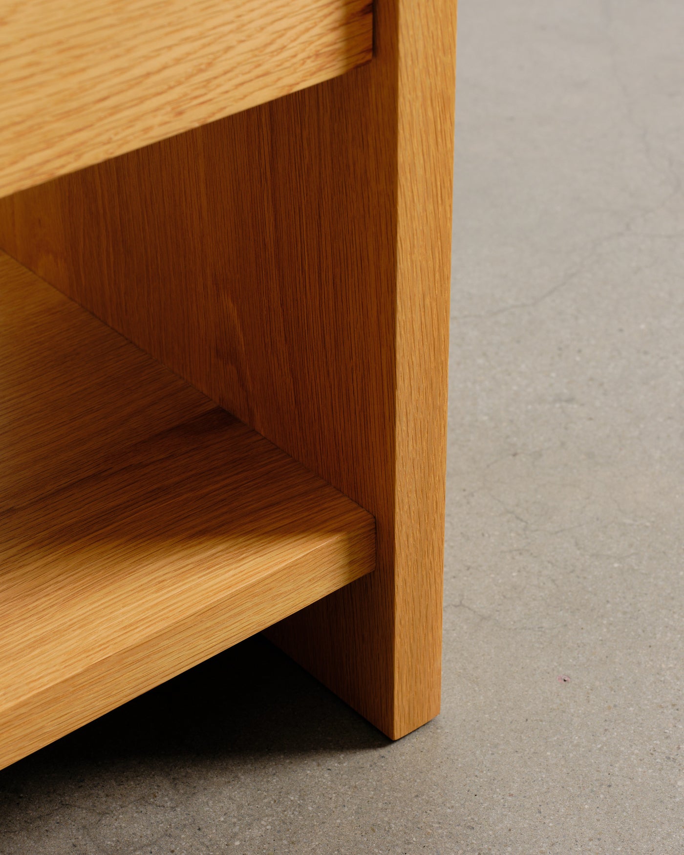 October Side Table - White Oak