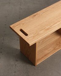 June Bench - White Oak