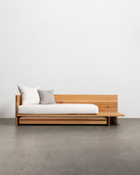 Cocoon Trundle Daybed - White Oak