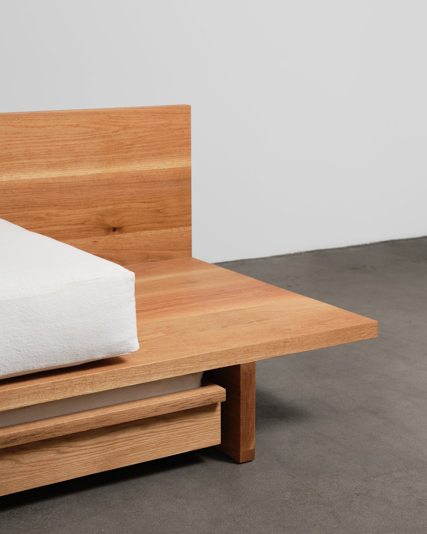 Cocoon Trundle Daybed - White Oak