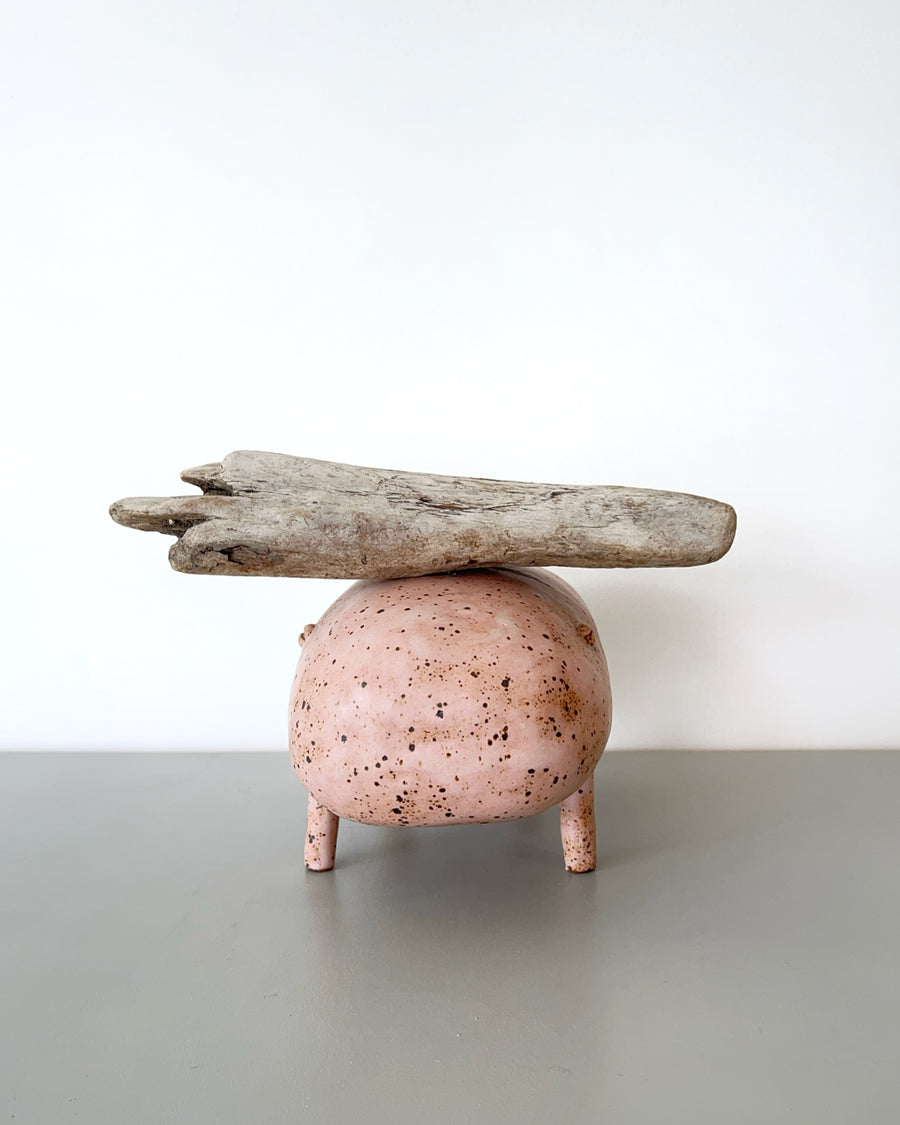 GDR - Pink with Wood