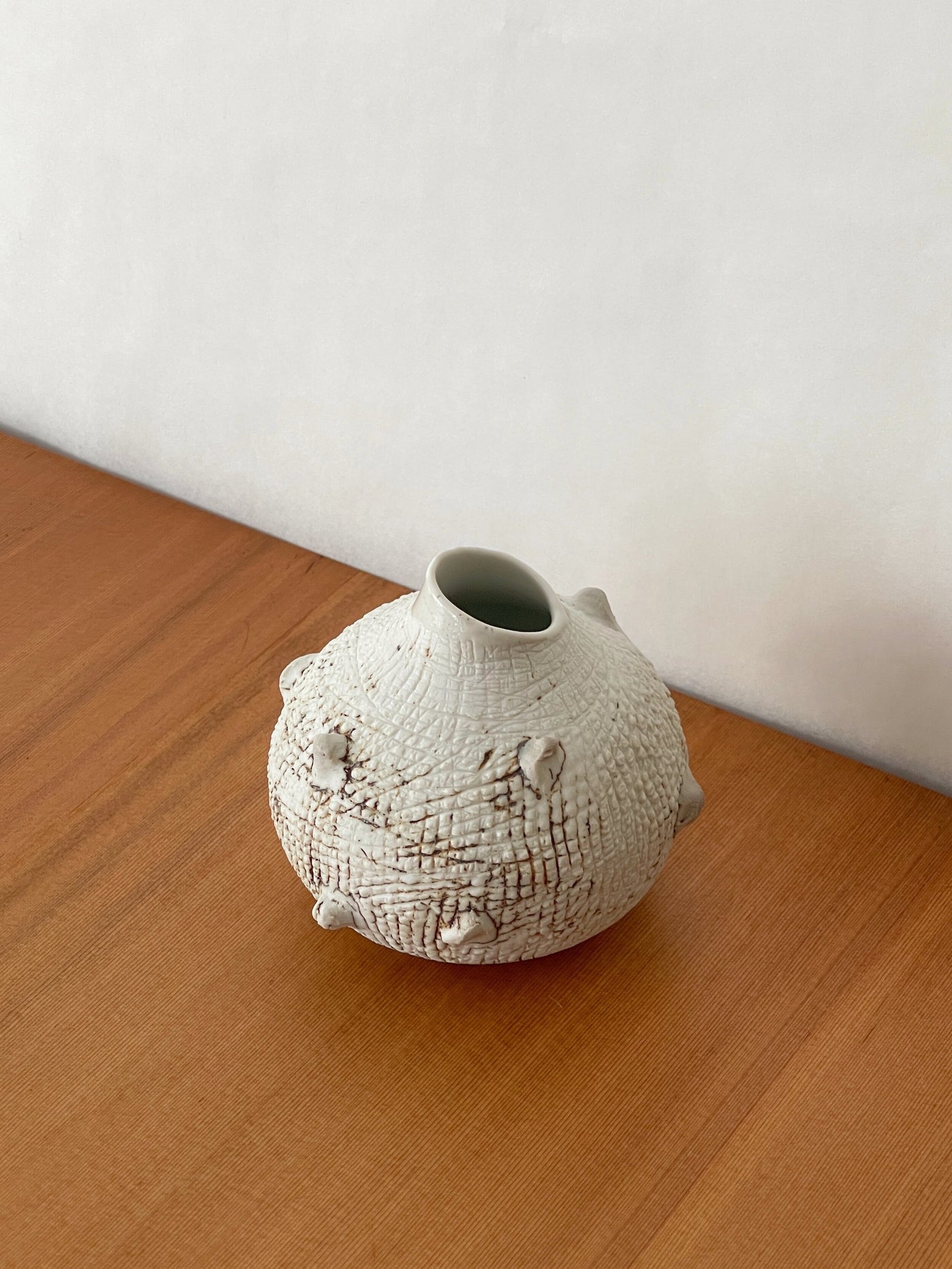 Bone Vase with Bumps