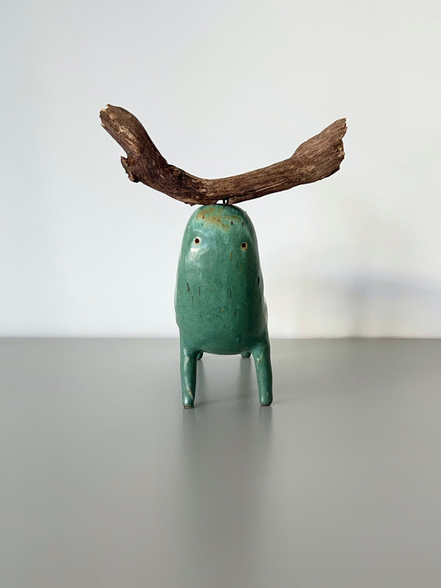 GDR Tall Green with Rawhide