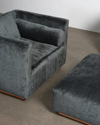 Lounge Series Suite - Indigo Linen Velvet
