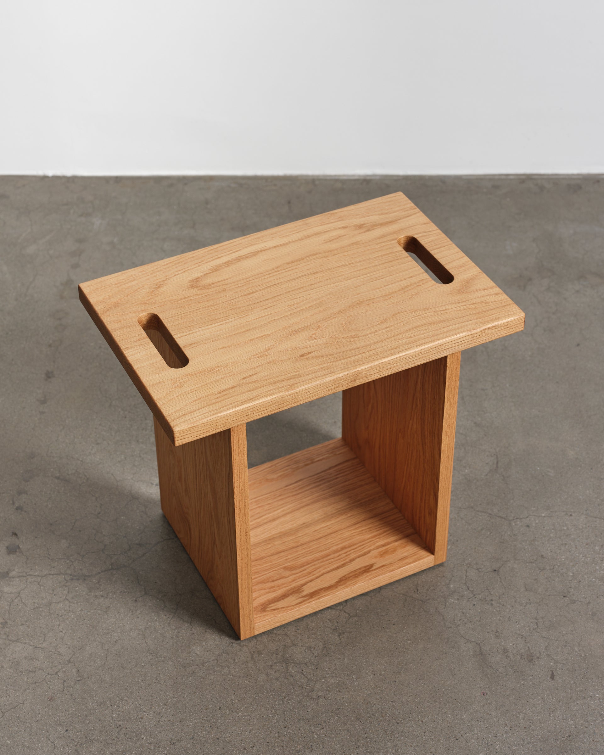 June Stool - White Oak · shapiro joyal studio