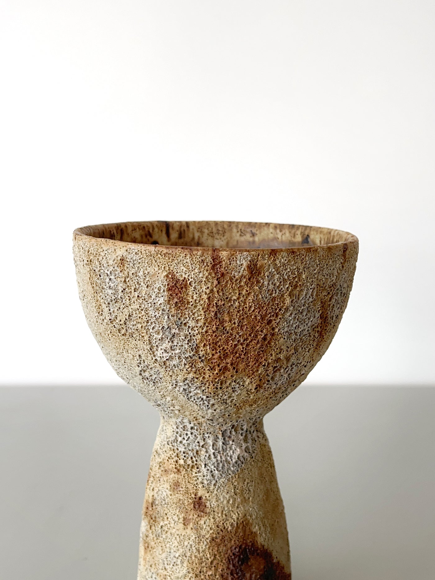 Brown Textured Vase