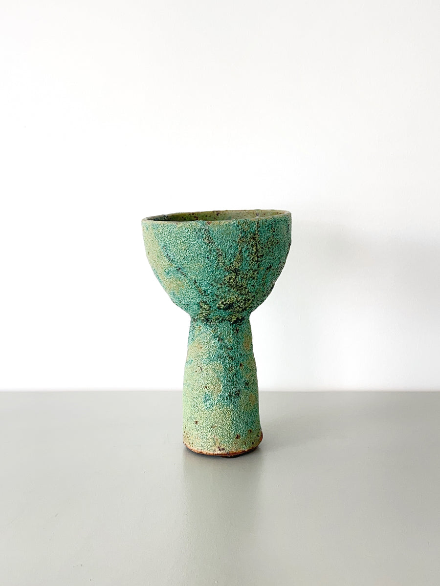 Celadon Textured Vase