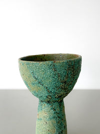 Celadon Textured Vase