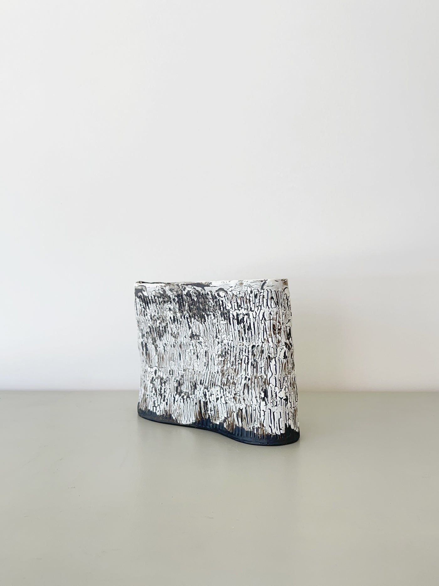 White Speckled Shino Vase