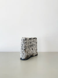 White Speckled Shino Vase